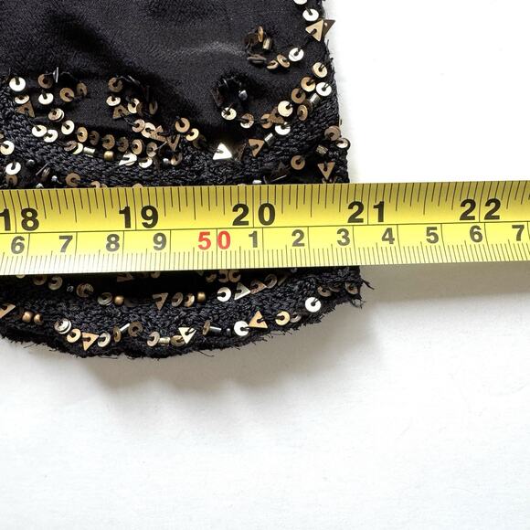 Calypso St. Barth Women’s Arji Sequin & Embro Silk Mini Dress 3/4 Bell Slv - Picture 11 of 16